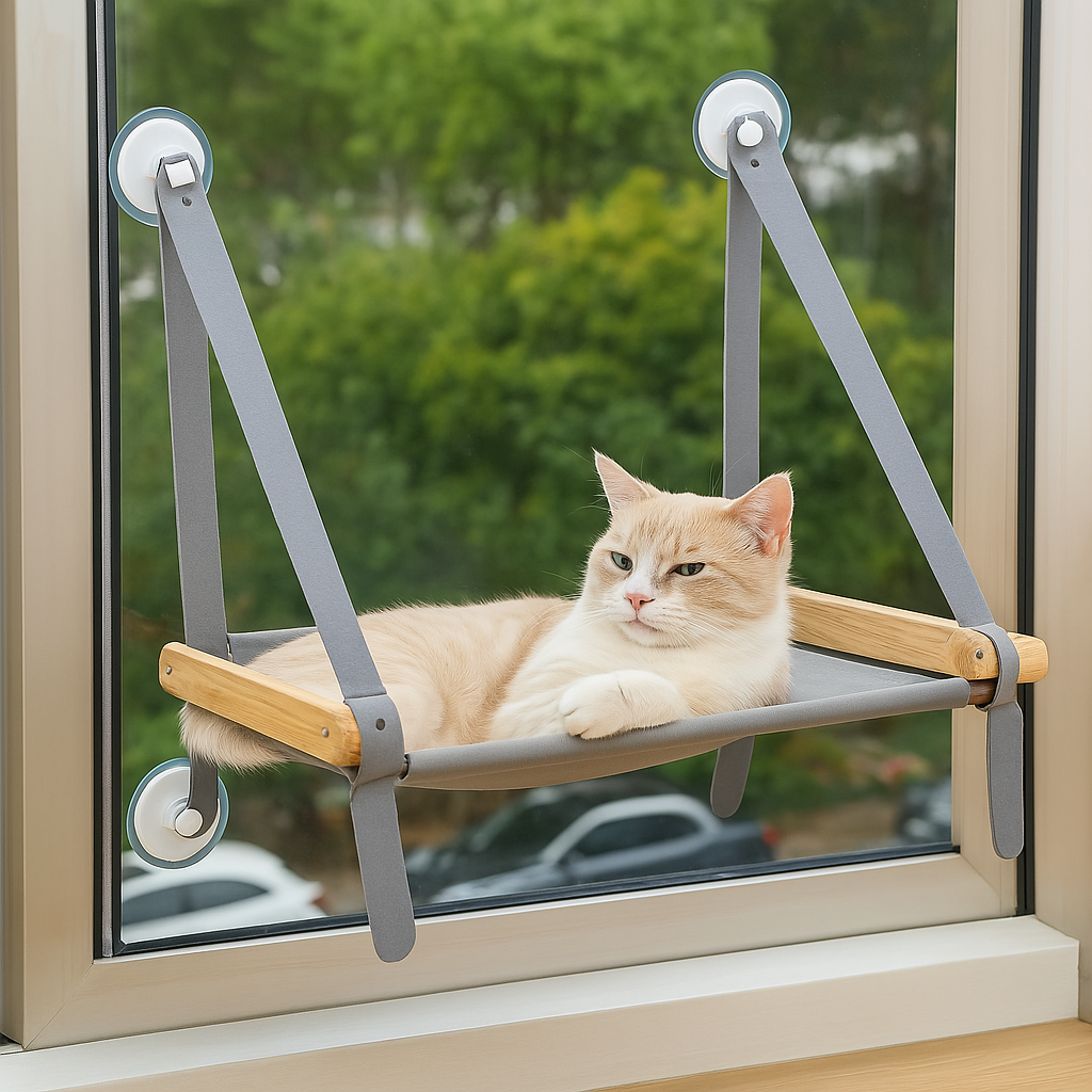 Hamac pour Chat Vitre | Foldable