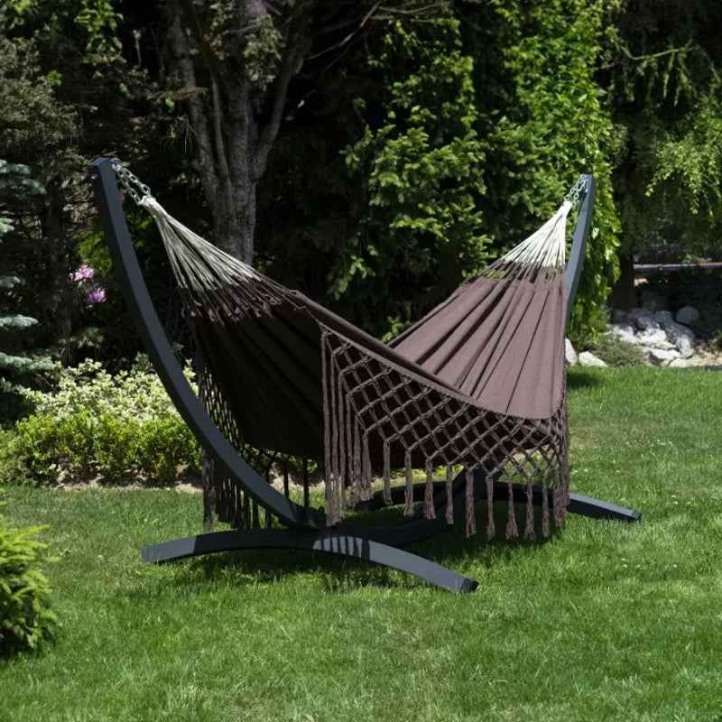 Hamac Macramé sur Pied | Aether