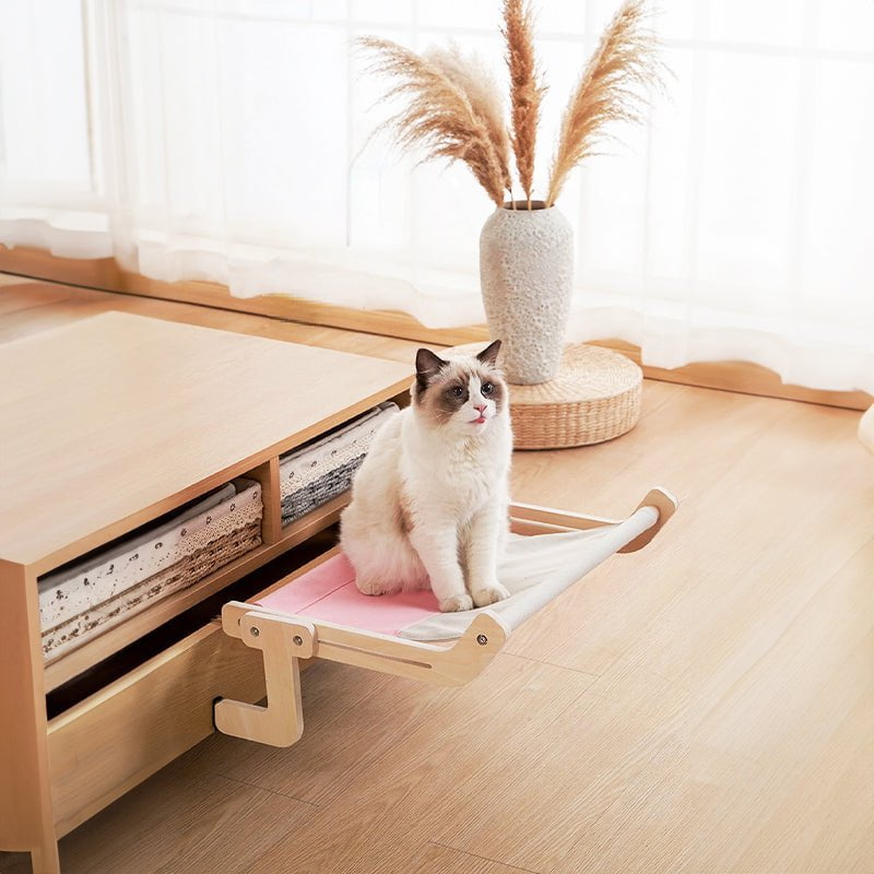 Hamac Vitre pour Chat | WoodLove